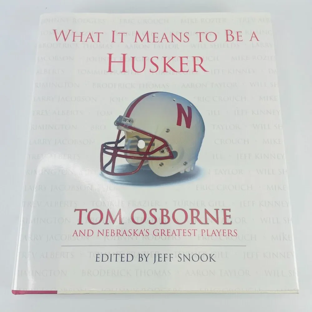 Eric Crouch SIGNED What It Means To Be A Husker HC Tom Osborne Nebraska Football